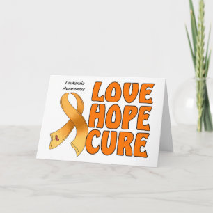 Cartão Leukemia Awareness