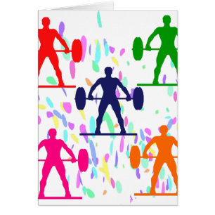 CARTÃO LEVANTAMENTO DE PESO