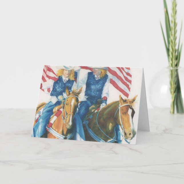 Cartão Levantando as cores (Frente)