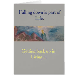 Cartão Levantar-se!