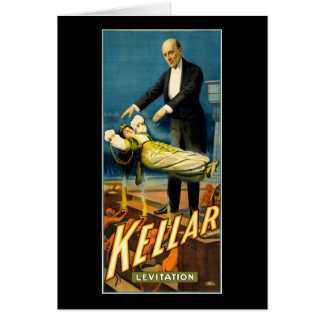 Cartão Levitação de Kellar