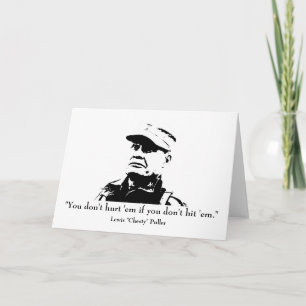 Cartão Lewis "Chesty" Puller