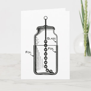 Cartão Leyden Jar Guilty foi acusado