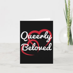 Cartão Lgbt Pride Wedding Quearly Amado Noivado Brid