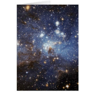 Cartão LH 95 Região formadora de estrelas NASA