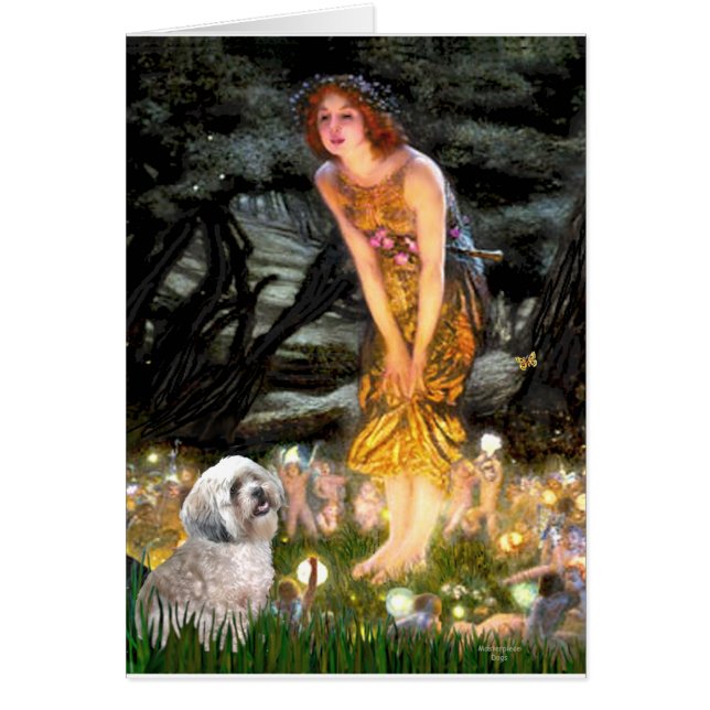 Cartão Lhasa Apso 10 - MeidEve (Frente)