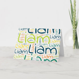 Cartão Liam