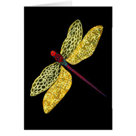 Cartão Libélula