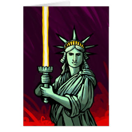 Cartão Liberdade de Lightsaber