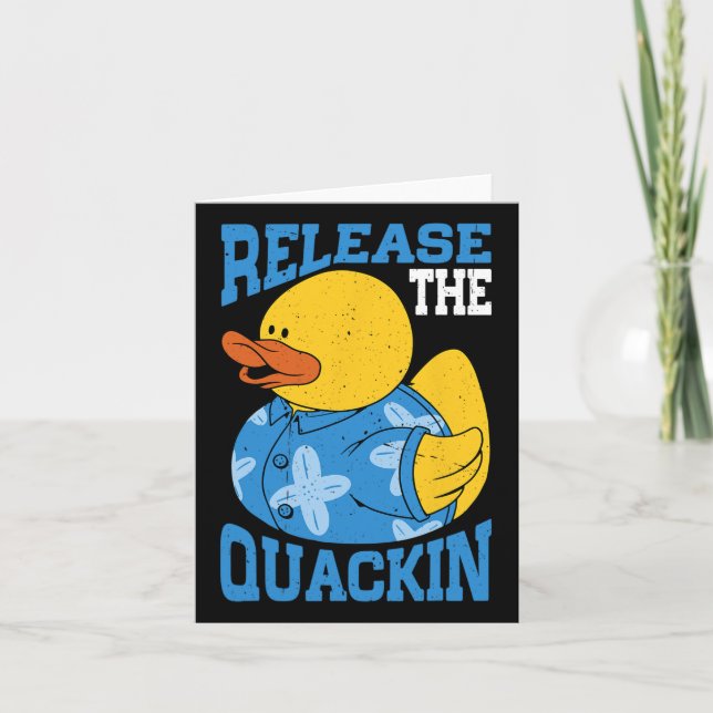 Cartão Libere O Quackin Gym Bodybuilding - (Frente)