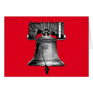 Cartão Liberty Bell, século XIX