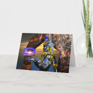 Cartão LIBRA 2 Aniversário do Zodiac