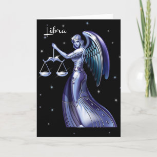 Cartão Libra Birthday Card
