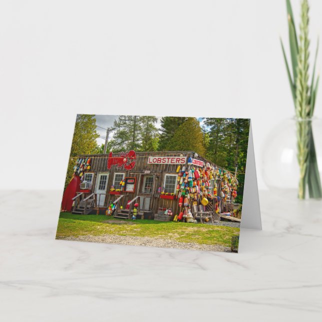 Cartão Libra De Lagosta (Frente)