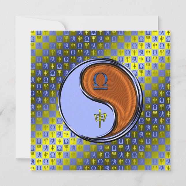 Cartão Libra & Wood Monkey (Frente)