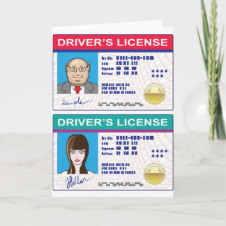 Cartão Licença de motorista