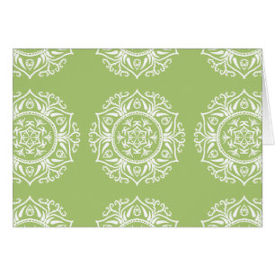 Cartão Lichen Mandala
