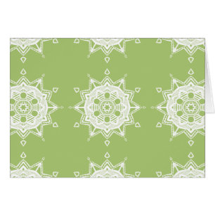 Cartão Lichen Mandala