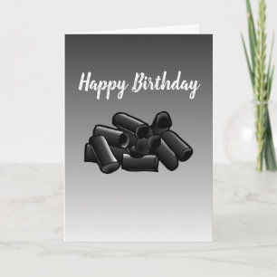 Cartão Licorice Birthday