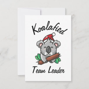 Cartão Líder da Equipe Koalafied