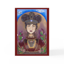 Líder Forte Chieftess Magnolia Vazio Card