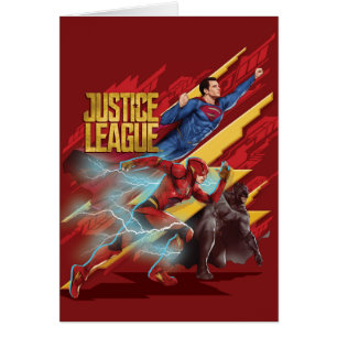 Cartão Liga da Justiça   Crachá Superman, Flash e Batman