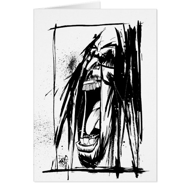 Cartão Lil Jon "colaboração por Jim Mahfood e Lil Jon " (Frente)