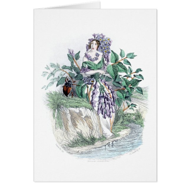 Cartão Lilac (Frente)