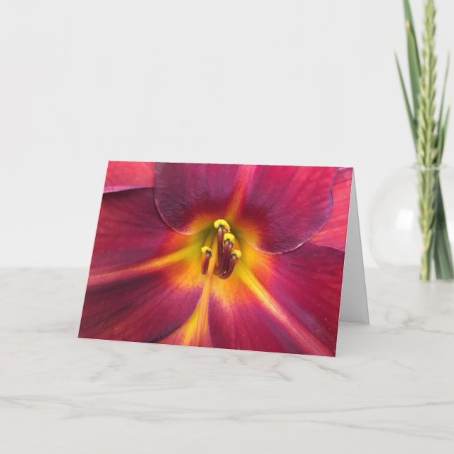 Cartão Lily, carta (Frente)