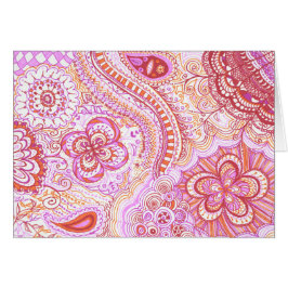 Cartão Limão-auxílio cor-de-rosa