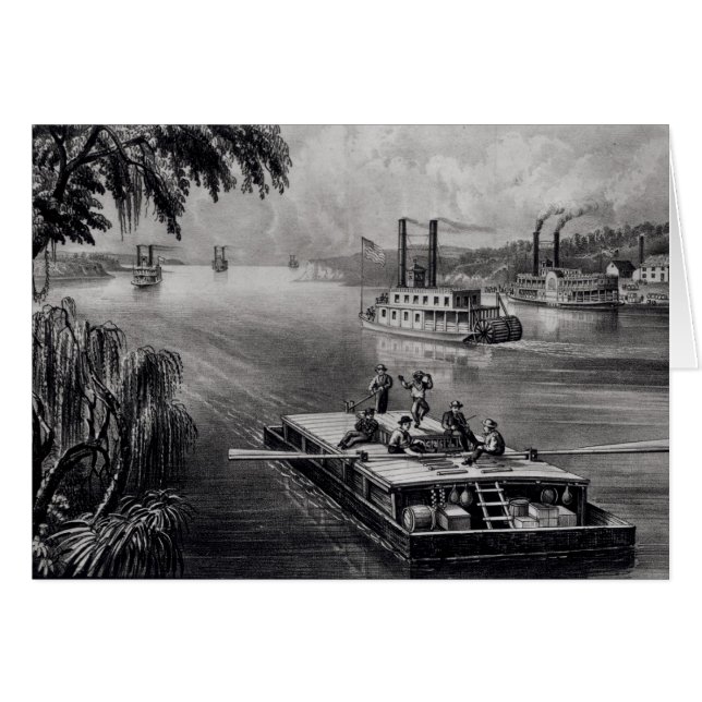 Cartão Limite abaixo do rio (Frente Horizontal)