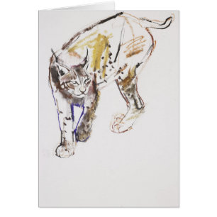 Cartão Lince europeu