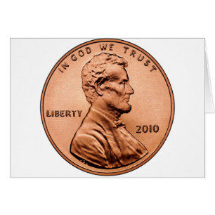 CARTÃO LINCOL PENNY