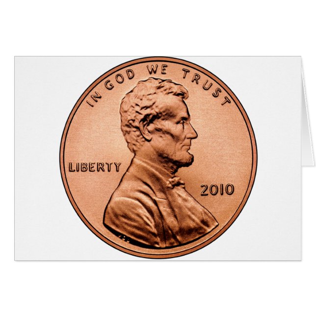 CARTÃO LINCOL PENNY (Frente Horizontal)