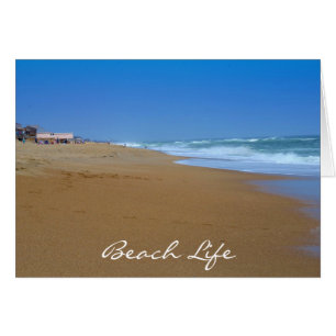 Cartão Linda Beach-Beach Life por Shirley Taylor
