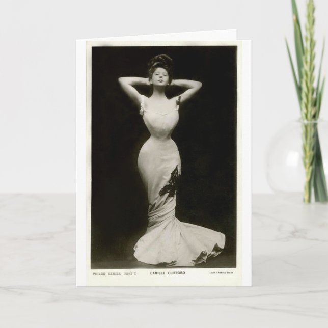 Cartão Linda Cavalieri (Frente)