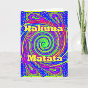 Cartão Linda e colorida Vetor de Whirl geométrico