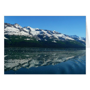 Cartão Linda fotografia natural da costa do Alasca