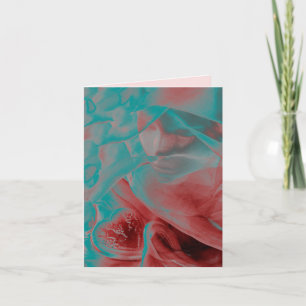 Cartão Linda mulher e Namorados vermelho-rosa-rosa azul