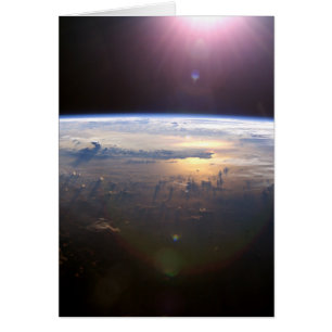 Cartão Linda Terra Yuri Gagarin