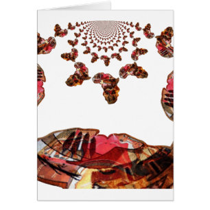 Cartão Lindas e adoráveis cores