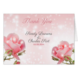 Cartão Lindas Rosas Rosa