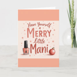 Cartão Lindo para qualquer amante de manicure