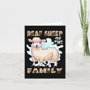 Cartão linguagem gestual ASL perda auditiva a