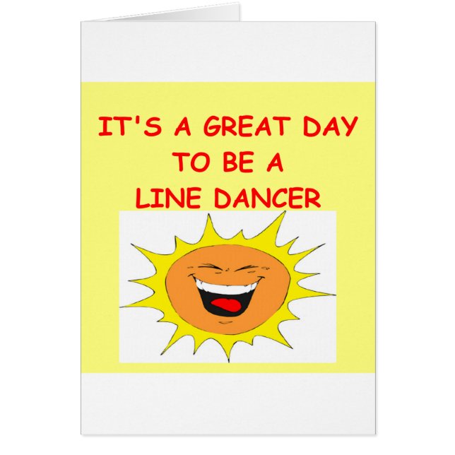 Cartão linha dança (Frente)