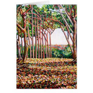 Cartão Linha das árvores 2009