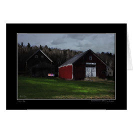 Cartão Linha de Lava-Sol em Jefferson, NH