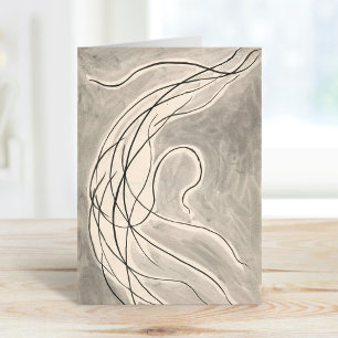 Cartão Linhas Rítmicas Abraham Walkowitz