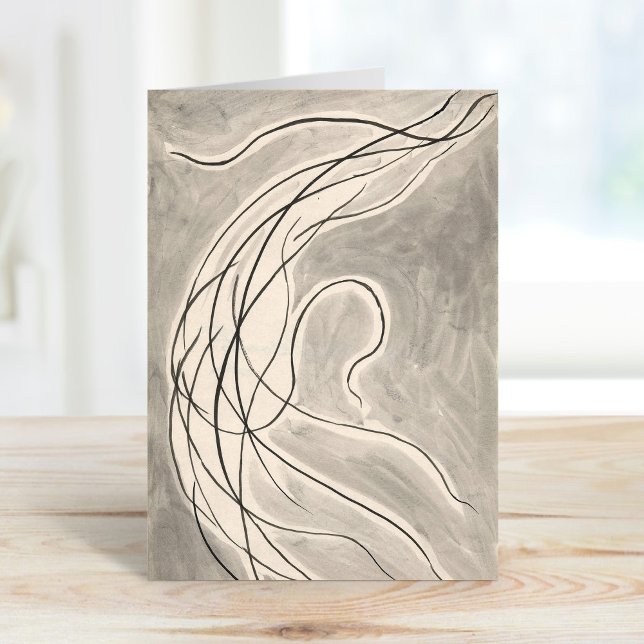 Cartão Linhas Rítmicas | Abraham Walkowitz (Criador carregado)