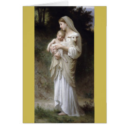 Cartão L'Innocence William-Adolphe Bouguereau 1893